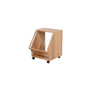Thon Studio Side Rack XL 10U oak