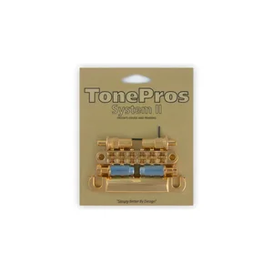 TonePros AVR2P G Tune-O-Matic Bridge
