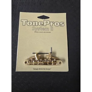 TonePros AVR2P G Tune-O-Matic Bridge
