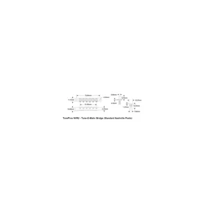 TonePros NVR2G C Tune-O-Matic Bridge