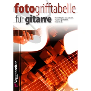 Voggenreiter Fotogrifftabelle Gitarre