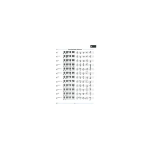 Voggenreiter Keyboardtabelle