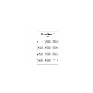 Voggenreiter Mandolinen-Grifftabelle