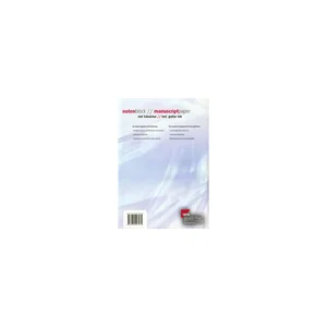 Voggenreiter Notenblock Music Paper Tab A4