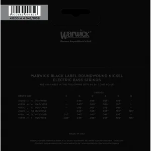Warwick 41200 M Black Label