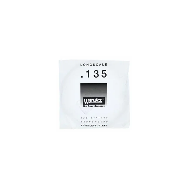 Warwick 42135 Red Strings Single 135