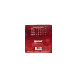 Warwick 46400 ML 6 Red Strings Nickel