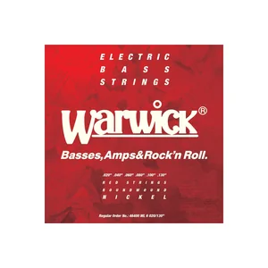Warwick 46400 ML 6 Red Strings Nickel