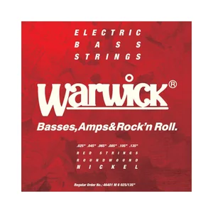 Warwick 46401 Red Strings Nickel