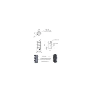 Warwick PU Mounting Insert Set