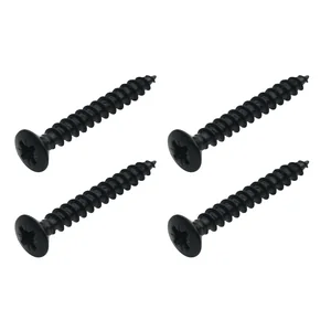 Warwick Screws for Bolt-On Necks Black