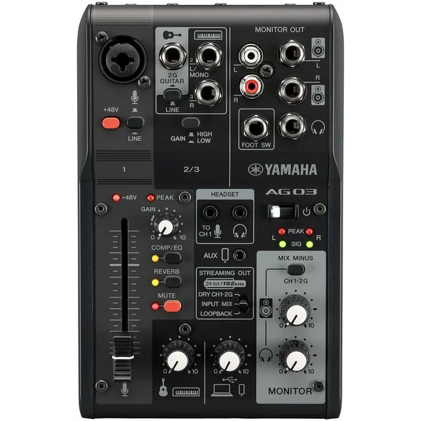 Yamaha AG03 MK2 BK
