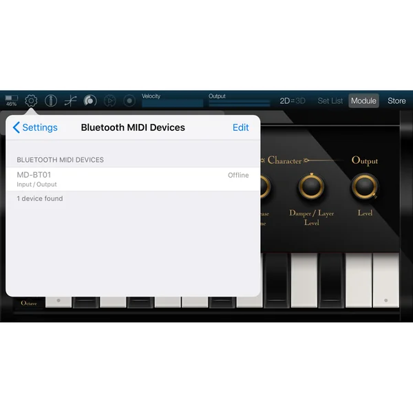 Yamaha MD-BT01 Wireless Midi Adapter
