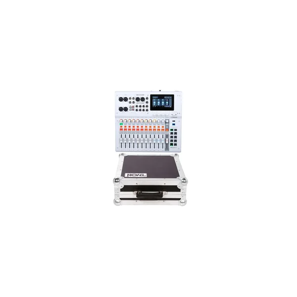 Yamaha MGX12 WH Case Bundle