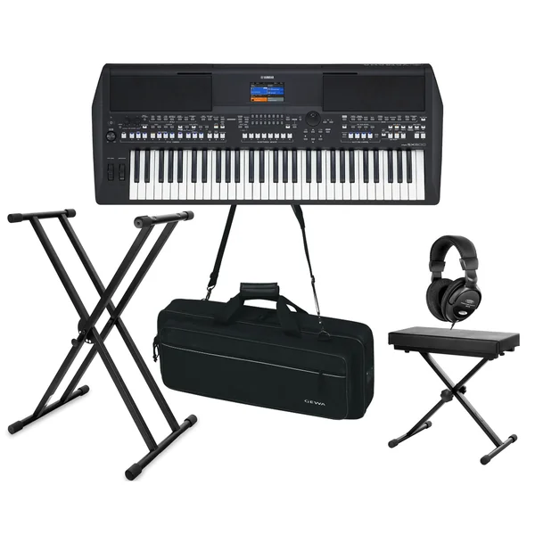 Yamaha PSR-SX600 Deluxe Bundle